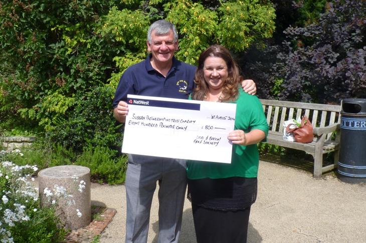 Pitch perfect fundraising by local golf society