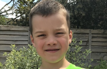 7 year old Sussex author raises funds for Heads On