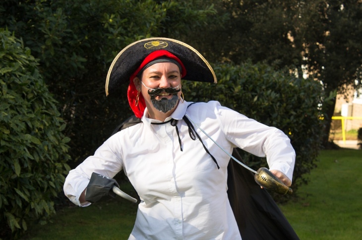 Sussex Partnership staff dressed up for The Big Grin