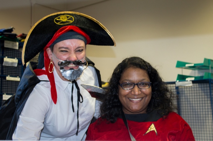 Sussex Partnership staff dressed up for The Big Grin