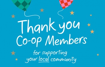 Co-op members raise over £1,000 for our Amber Activates Project