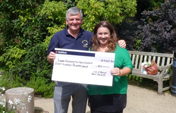 Pitch perfect fundraising by local golf society