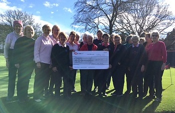Heads On Delighted to Receive Cheque from Cottesmore Ladies 