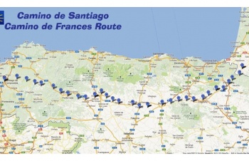 Walking the Camino for Caburn Ward