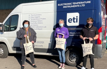 Local business, ETI Ltd, provide care packs for 250 carers