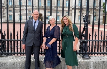 NHS heroes from Sussex join The Duke of Cambridge for a ‘Big Tea’ at Buckingham Palace as thousands hold their own events to say thank you to the NHS