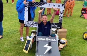 Signteks Soapbox fundraiser